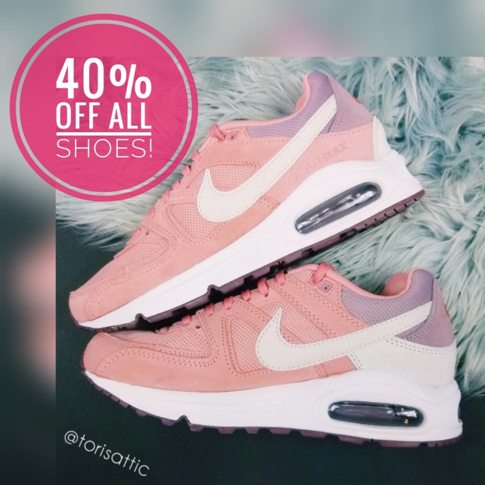SALE | Nike | 7.5 Pink Suede Air Max Command